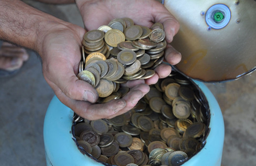 Klima gazı tüpünde 19 bin 750 lira biriktirdi!