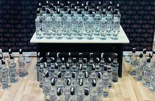 Bolu'da 83 şişe sahte içki ele geçirildi! Hem de lokantada