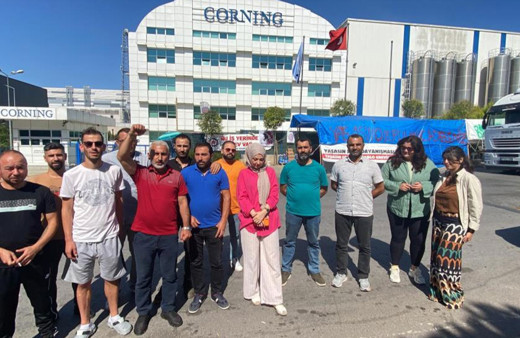 Kocaeli'de 65 gündür fabrika önünde grev yapıyorlar!