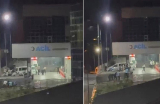İzmir’de acil servisin önünde silahlı çatışma!