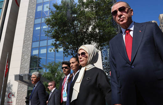 Cumhurbaşkanı Erdoğan, ABD Başkanı Biden'ın verdiği resepsiyona katıldı