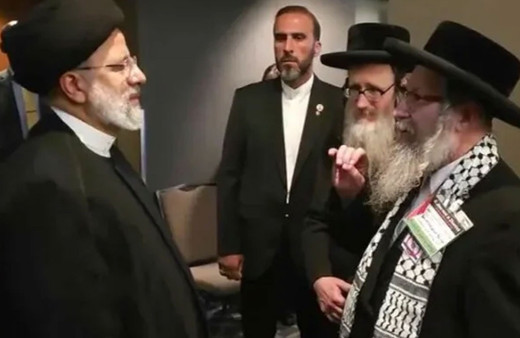 İran Cumhurbaşkanı Reisi, Yahudi hahamlar ile görüştü
