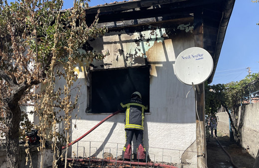 Kayseri'de ev sahibiyle tartışan kiracı oturduğu evi ateşe verdi