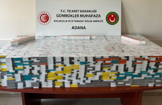 Adana Havalimanı'nda 7 bin 500 paket kaçak elektronik sigara tütünü ele geçirildi!