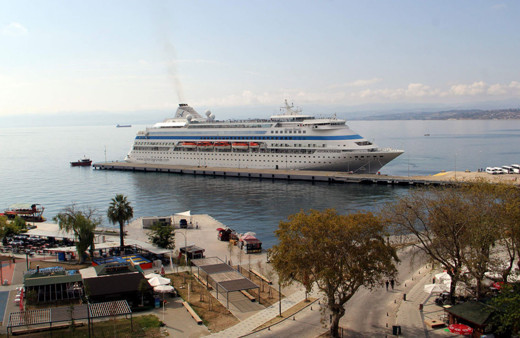 "Astoria Grande" kruvaziyeri Sinop'u çok sevdi! Bu sezon 12'nci kez geldi