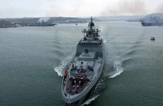 Rus donanmasının Sivastopol’deki karargahına füze saldırısı!