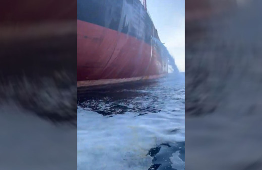 Denizi kirleten geminin işletmecisine 7,7 milyon lira para cezası!