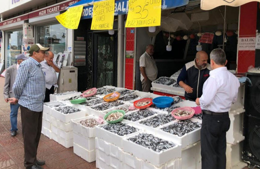 Balıkçılar halk günü yaptı: Hamsinin kilosu 35 TL’den satışa sunuldu