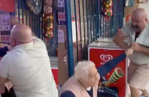 Torun dedesine sarıldı, babaanne tepki gösterdi! Çocuğun babası gelip öz annesini dövdü