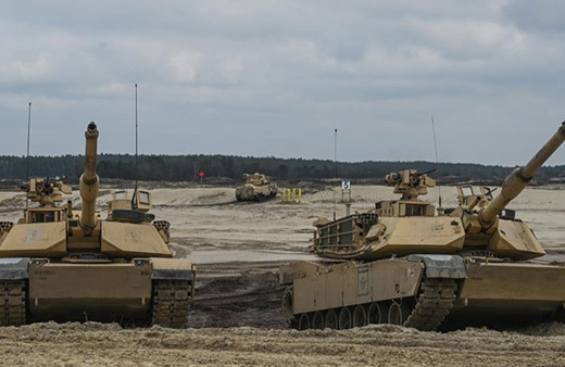 Zelenskiy, ABD'nin M1 Abrams tanklarını teslim aldıklarını duyurdu!