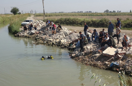 Hatay'da serinlemek için sulama kanalına giren çocuk sulama kanalında kayboldu!