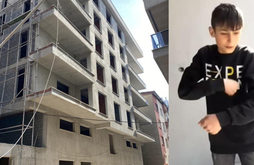 Manisa'da lise öğrencisi çalıştığı inşaattan düşerek öldü