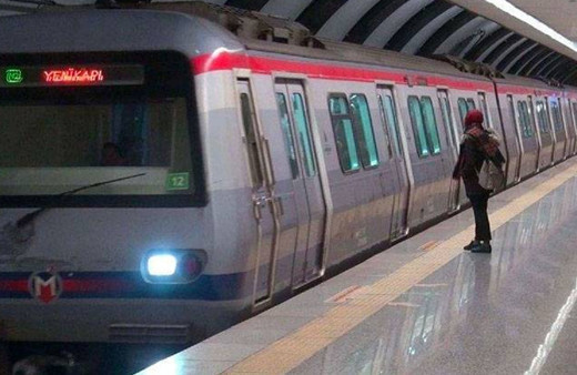 Yenikapı-Hacıosman metrosunun bir bölümünde seferler yapılamıyor