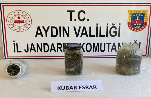 Aydın'da Jandarmadan uyuşturucu operasyonu!