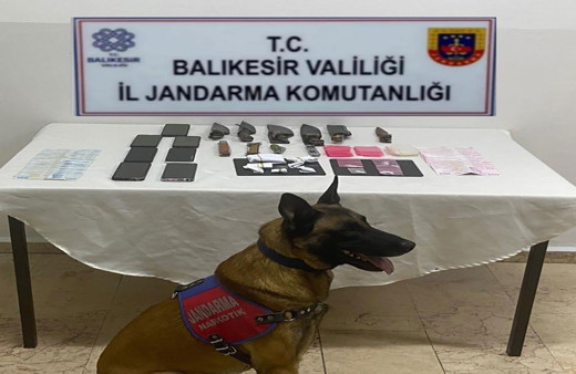 Balıkesir'de Jandarmadan  7 zehir tacirine operasyon!