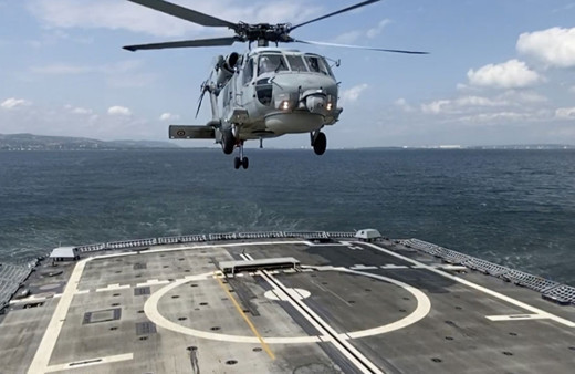 Helikopterler milli gemilere yerli teknoloji yardımıyla inecek!
