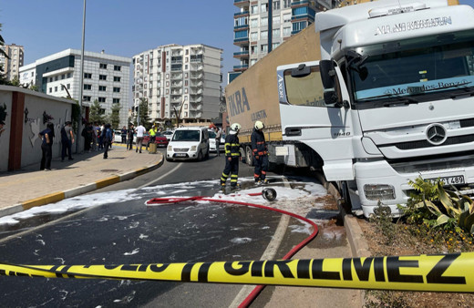 Mardin'de polisten kaçan tırın sürücüsü yakalandı!