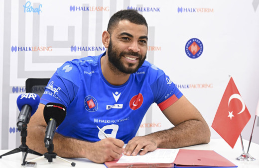 Halkbank, olimpiyat MVP'si Ngapeth ile sözleşme imzaladı