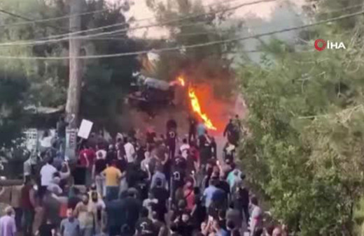 Azerbaycan Büyükelçiliği'ne saldıran Ermeniler, polisle çatıştı!