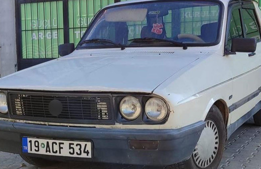 Samsun'da çalınan otomobili, polis Tokat'ta buldu!