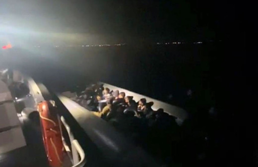 Muğla'da düzensiz göçmenler mobil radara yakalandı