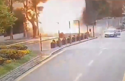 Ankara'daki bombalı saldırı girişimi ve patlama anı kamerada! Terörist böyle öldürüldü