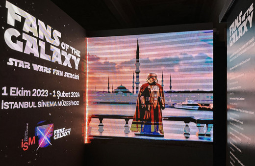 "Star Wars Koleksiyonu Galaksinin Fanları Sergisi", İstanbul Sinema Müzesi'nde açıldı