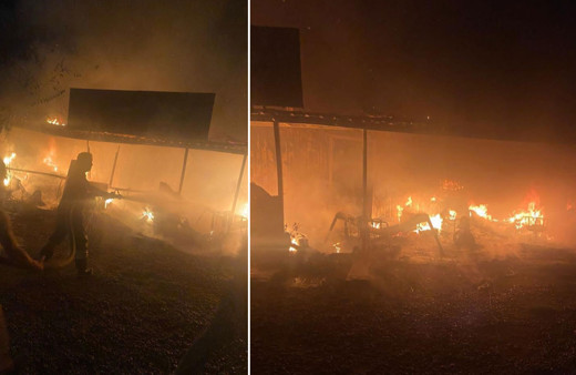 Araç kiralama şirketi araçlarla birlikte yandı! Milyarlık zarar oluştu!