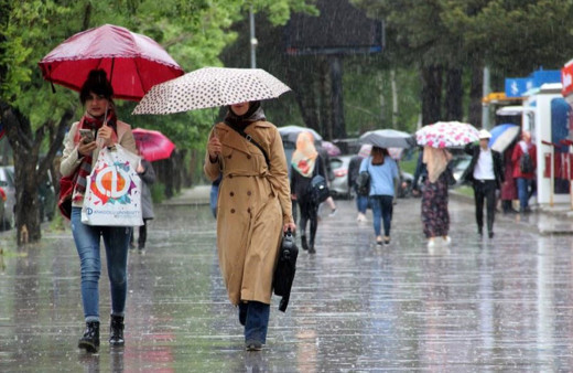 9 ile meteorolojiden gökgürültülü sağanak uyarısı!