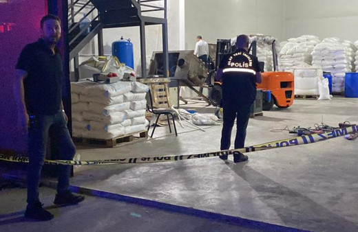 Deterjan imalathanesinde feci olay! 'Ortak' hayatını kaybetti