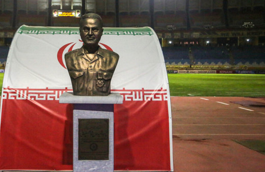 Kasım Süleymani büstü futbol maçını iptal ettirdi Suudi Arabistan İran krizi