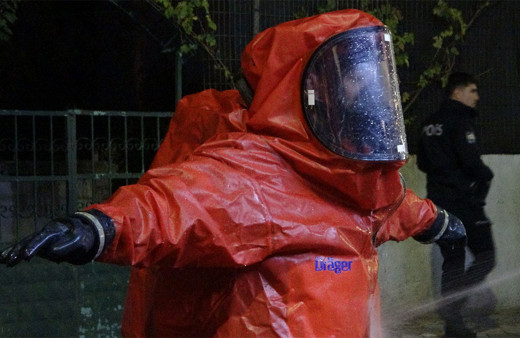 Kocaeli'de kimyasal madde patladı! Binalar boşaltıldı büyük panik yaşandı