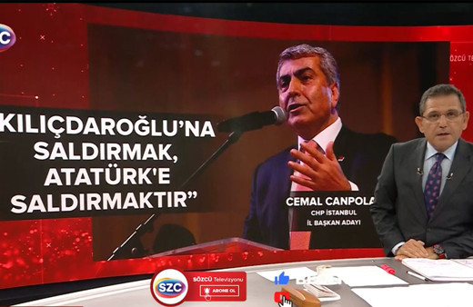 Fatih Portakal ile Cemal Canpolat arasında canlı yayında çok sert Atatürk kavgası
