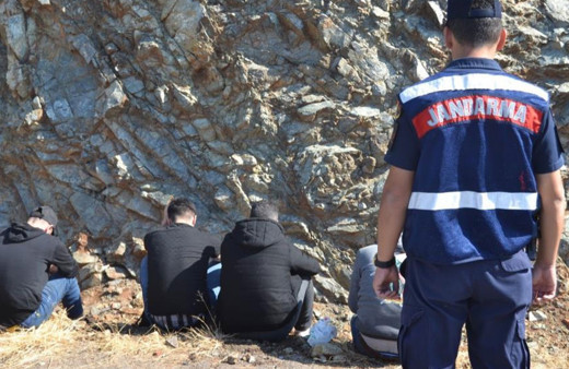 Fethiye’de 68 düzensiz göçmen ve 2 organizatör yakalandı!