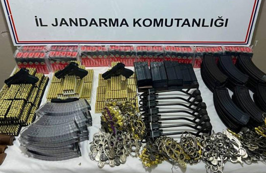 Şanlıurfa'da 6 bin 300 mermi ele geçirildi