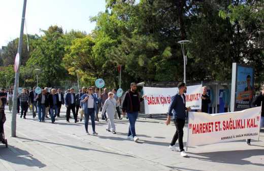 Günde en az 30 dakika fiziksel aktivite yapılmalı!