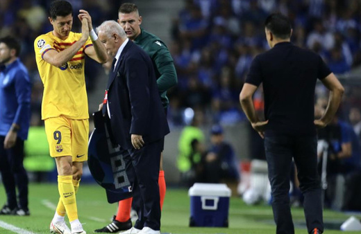 Barcelona'da Robert Lewandowski sakatlandı!