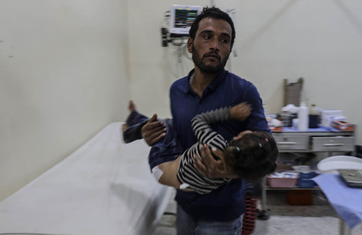 Suriye ordusu İdlib kent merkezine saldırdı: 13 sivil yaralandı!