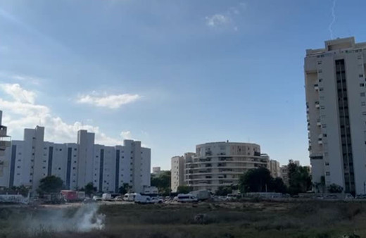 Gazze'den atılan roketlerden bazıları Askalan kentine isabet etti