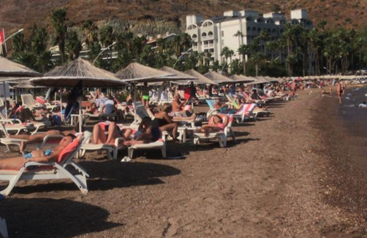 Marmaris’te deniz, kum ve güneş keyfi devam ediyor!