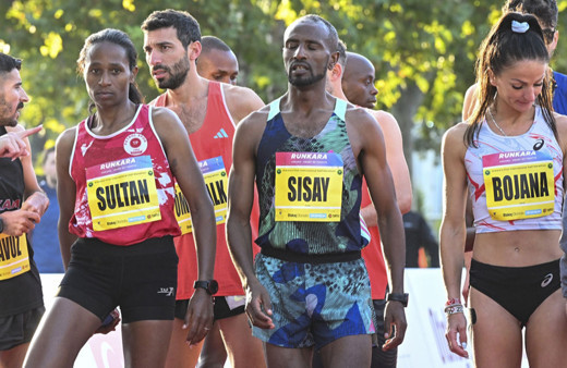 Runkara Yarı Maratonu koşuldu! Birinciler Etiyopyalı