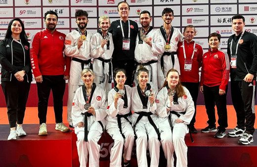 Para taekwondocular, Taiyuan Grand Prix'sinde 8 madalya kazandı!