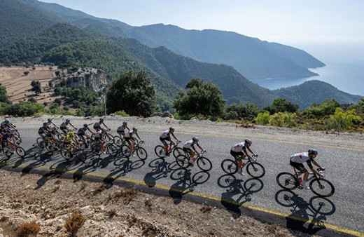 58. Cumhurbaşkanlığı Türkiye Bisiklet Turu'nun Fethiye-Marmaris etabı başladı