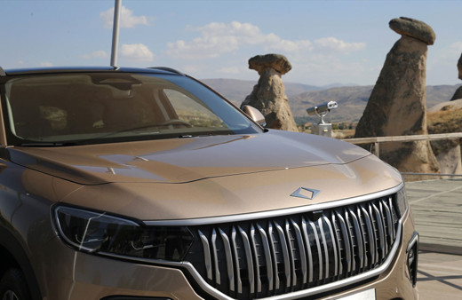 Türkiye'nin yerli otomobili Togg Kapadokya'da tanıtıldı