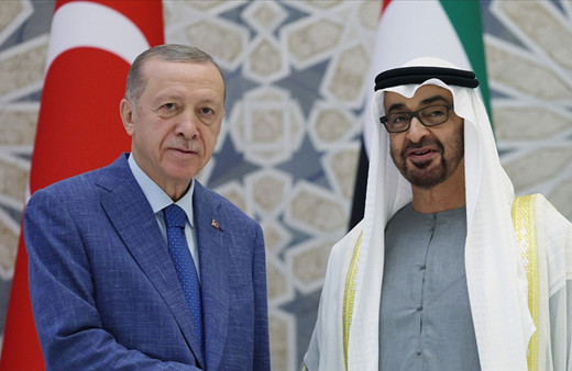 Cumhurbaşkanı Erdoğan, BAE Devlet Başkanı Al Nahyan ile telefonda görüştü! Dikkat çeken İsrail-Filistin mesajı