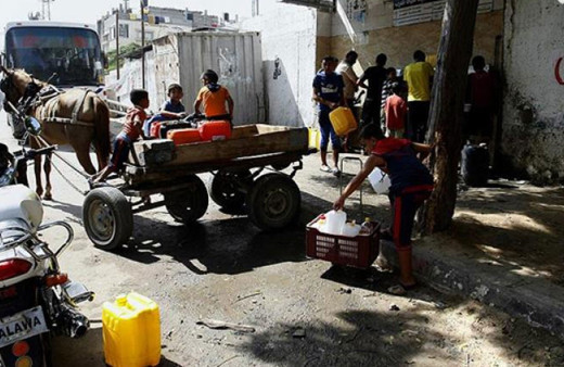 Filistinli yetkili Gazze Şeridi'ndeki su oranının yaklaşık yüzde 90 azaldığını söyledi