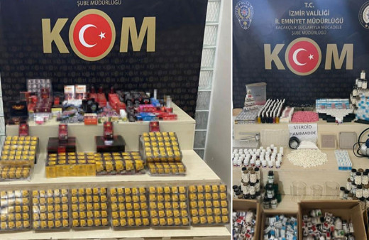 İzmir’de yasadışı tıbbi ürün operasyonu: 25 gözaltı!
