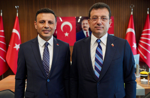 Ekrem İmamoğlu ve CHP İBB Meclis Grubu’ndan yeni CHP İl Başkanı Özgür Çelik’e ziyaret