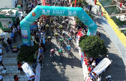 58. Cumhurbaşkanlığı Türkiye Bisiklet Turu'nun Bodrum-Selçuk etabı başladı