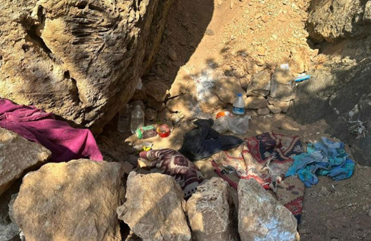 Denizli'de kaçak kazı yapan defineciler suçüstü yakalandı!